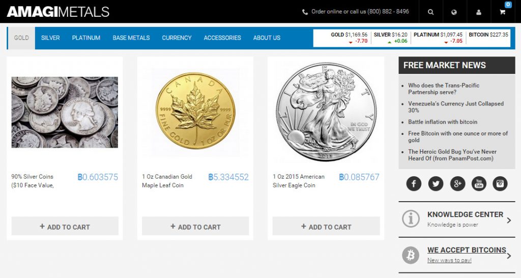 Amagi Metals accepts Ethereum